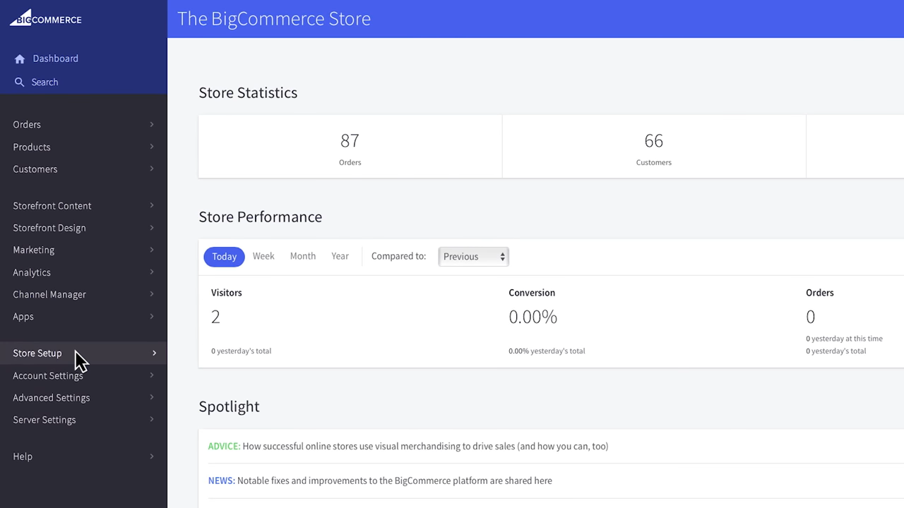 vserve|BigCommerce Product Entry