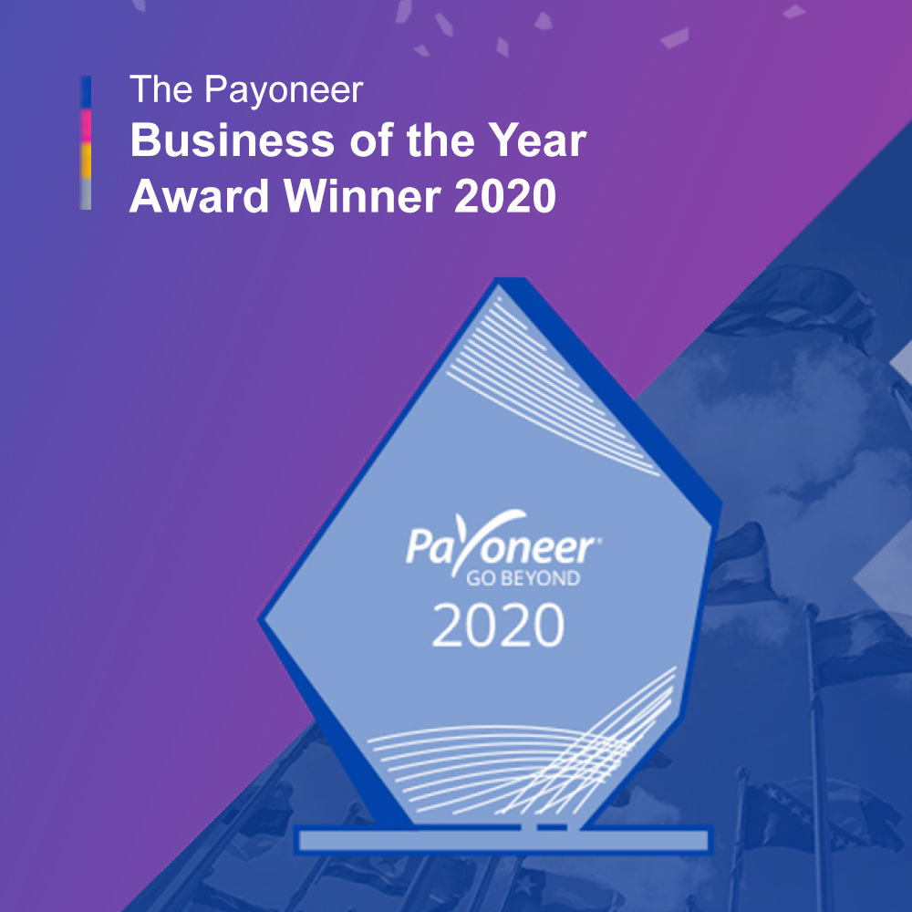 The Payoneer Business of the year Award winner 2020